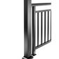 Cladco Balustrade Handrail Post - Powder Coated Aluminium