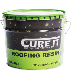 Cure It GRP Roofing Resin - 10kg