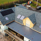 Mayan Natural Slate All-in-One Real Ridge Graphite Ridge Tile 500mm