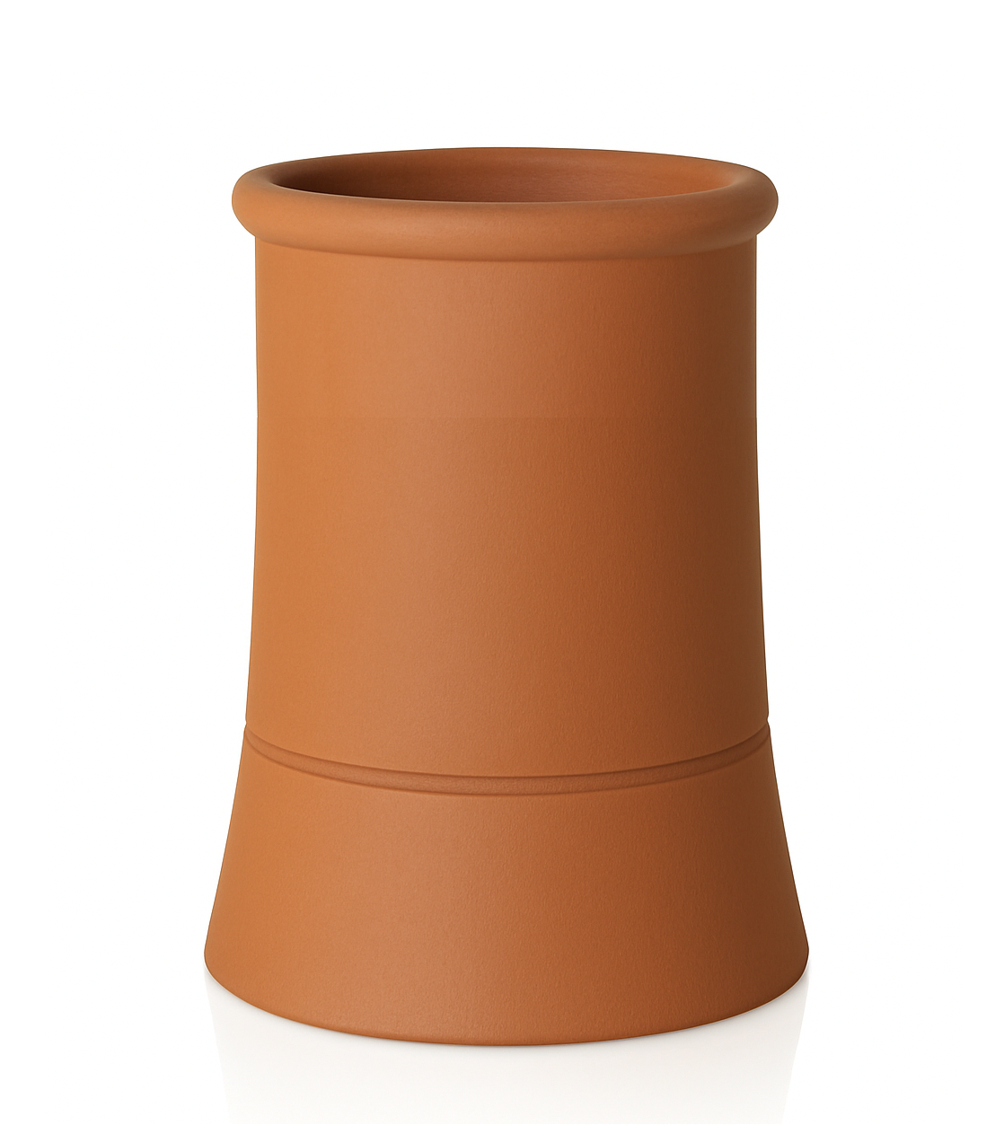 Redbank Red Roll Top Chimney Pot - 450mm