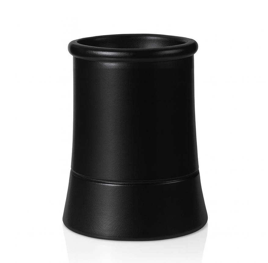 Redbank Black Roll Top Chimney Pot - 450mm