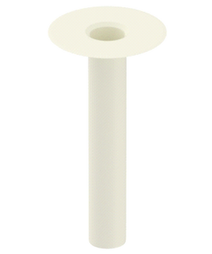 DEKS Industrial PVC Flat Roof Drain Connector with 600mm Pipe (80mm - 200mm diameter)