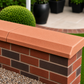 Classical Creations Chamfered Flat Coping Stones - Terracotta