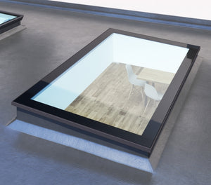 Korniche FLATLITE Flat Glass Rooflight - Clear Double Glazing (1.5 w/m2k)