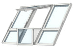 VELUX GDL White Painted Cabrio® Roof Balcony