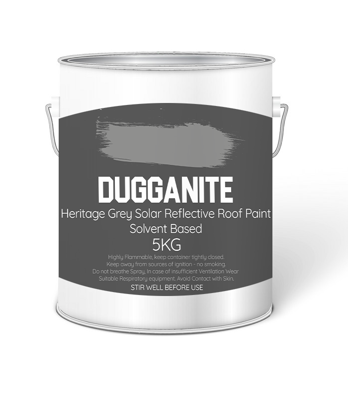 Dugganite Solar Reflective Paint - Heritage Grey 5Ltr