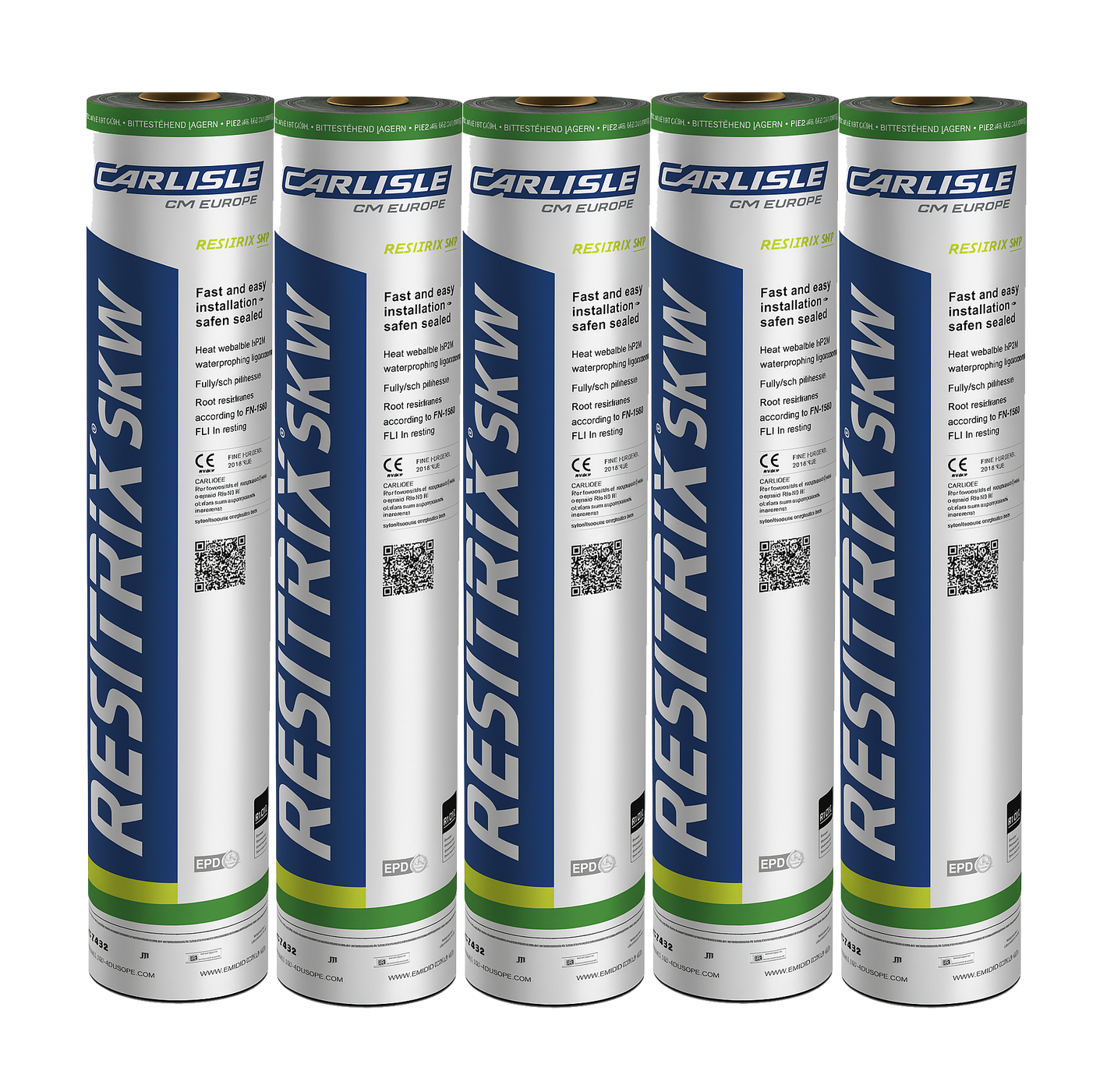 RESITRIX® SKW Fully Bonded Self Adhesive Membrane - 1m x 10m (PALLET of 5 rolls)