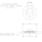 Wallbarn Adjustable MiniPad for Timber Decking - 22mm - 30mm