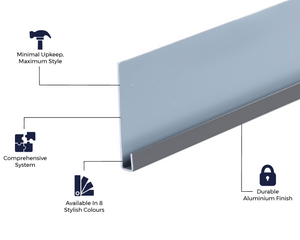 Cladco Fibre Cement Click Cladding Horizontal Start Trim - 3m (All Colours)