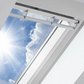 VELUX GGU CK06 0069 Solar UV Heat Protection Glazing White Polyurethane Centre-Pivot Window (55 x 118 cm)