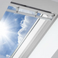 VELUX GGU MK04 006930 Triple Glazed Heat Protection White Polyurethane INTEGRA® SOLAR Window (78 x 98 cm)