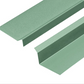 Cladco 90° Verge Flashing and Backer Plate Kit for Standing Seam - 3m