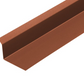 Cladco 75° Mono Ridge Flashing Backer Plate for Standing Seam - 3m