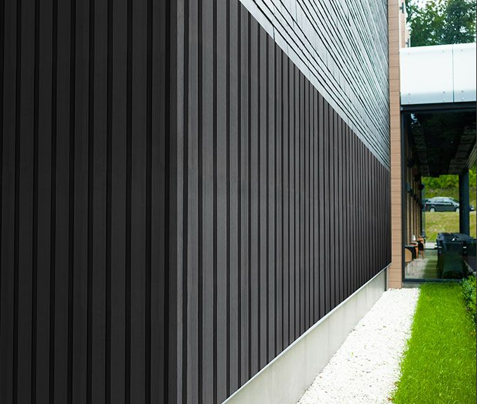 Cladco Composite Slatted Wall Cladding Single Start Profile Trim - 2.5 ...