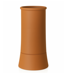 Redbank Red Roll Top Chimney Pot - 750mm