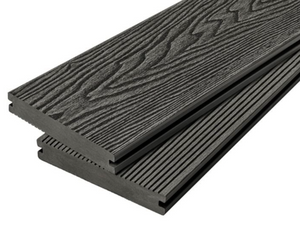 Cladco Signature Solid Composite Decking Board - Charcoal (4m)