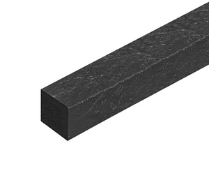 Cladco Recycled Plastic Cladding Batten - Black (50mm x 50mm x 3m)