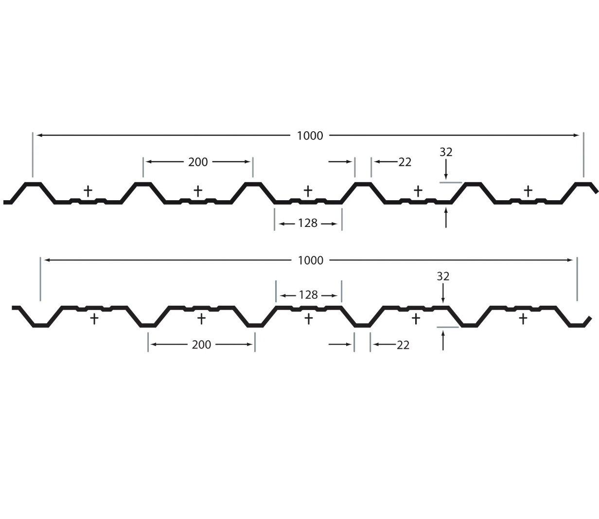 Cladco 32 1000 Box Profile 0 5mm PVC Plastisol Coated Roof Sheet cladco-32-1000-box-profile-0-5mm-pvc-plastisol-coated-roof-sheet