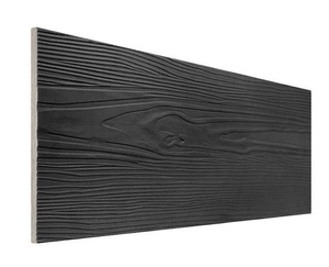 Cladco Fibre Cement Exterior Wall Cladding Boards - Black (3.66m)