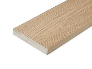 Cladco Nordeck Premium PVC-ASA Woodgrain Effect Decking Board - Cedar Wood (3.6m)