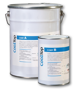 CoolTop White Solar Reflective Polyurethane Two Component Coating - 5kg