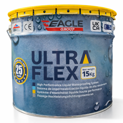 UltraFlex High Performance PU Liquid Waterproofing - Grey 15kg