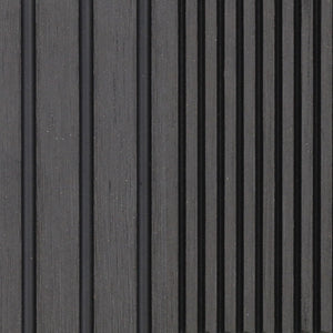 RYNO TerraceDeck Classic Grooved Reversible WPC Composite Decking Board - Charcoal (3m)