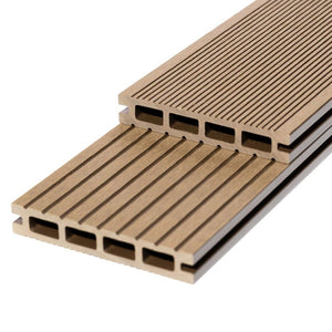 RYNO TerraceDeck Classic Grooved Reversible WPC Composite Decking Board - Sand (3.6m)