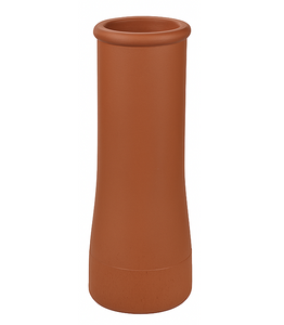 W T Knowles Red Clay Roll Top Chimney Pot - 900mm