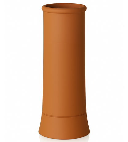 Redbank Red Roll Top Chimney Pot - 900mm