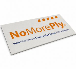 NoMorePly® 9mm Fibre Cement Board 1200mm x 800mm