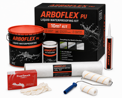 ARBOFLEX PU Liquid Waterproofing Roof Kit - 10m2