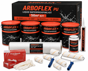 ARBOFLEX PU Liquid Waterproofing Roof Kit - 50m2
