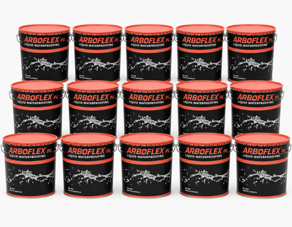 ARBOFLEX PU Liquid Waterproofing - Grey 20kg (PALLET of 15 Tins)