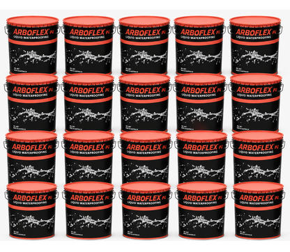 ARBOFLEX PU Liquid Waterproofing - Grey 20kg (PALLET of 20 Tins)