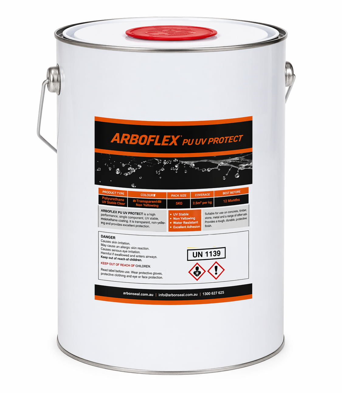 ARBOFLEX PU UV Protecting Topcoat - 5kg