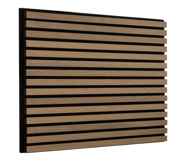 Cladco Acoustic Internal Slatted Wall Panels - 2400mm x 600mm (All Colours)