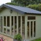 Cladco 34/1000 Box Profile 0.7mm PVC Plastisol Coated Roof Sheet - Anthracite