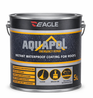 Eagle Aquapol Instant Waterproof Acrylic Coating - Grey 5kg