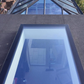 TuffX Infinity Framed Flat Glass Rooflight - Solar Blue Double Glazed (1.2 U-Value)