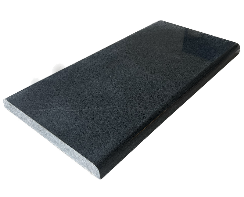 Castle Composites Granite Coping Stones 600 x 175mm Charcoal Black