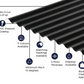 Cladco 13/3 Corrugated Roof Sheet with DRIPSTOP Anti-Condensation 0.7mm PVC Plastisol Coated