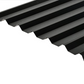 Cladco 34/1000 Box Profile 0.5mm PVC Plastisol Coated Roof Sheet - Black
