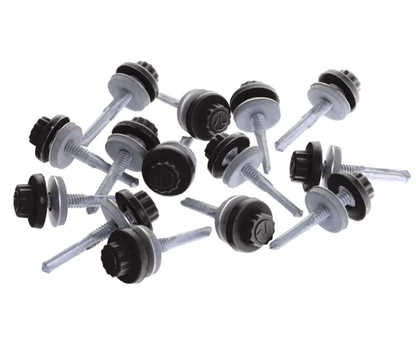 Cladco 38mm Screws for Heavy Steel with Moulded Head (Pack of 100)