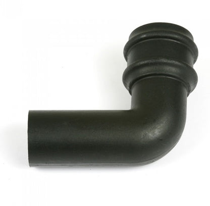 Brett Martin Round 68mm Cast Iron Effect 92.5° Spigot Bend (BR208CI)