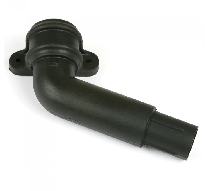 Brett Martin Round 68mm Cast Iron Effect 112.5° Right Hand Spigot Bend with Lugs (BR221RCI)