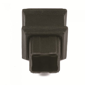 Brett Martin Square 65mm Cast Iron Effect Plain Coupler (BR506CI)