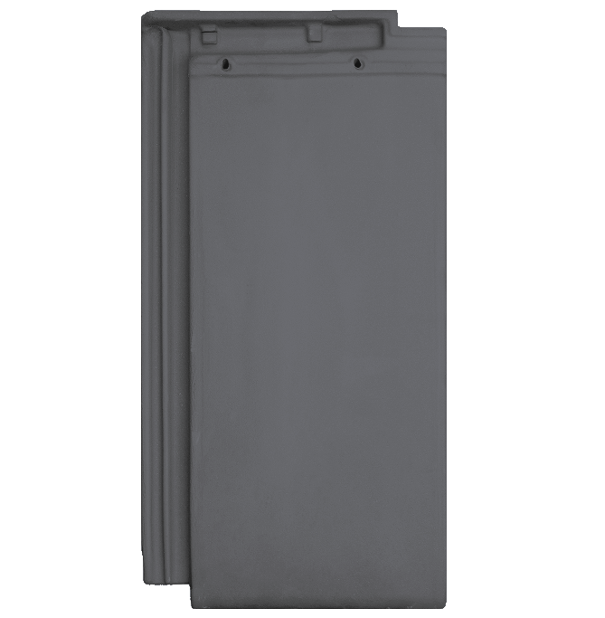 British Ceramics Flat Interlocking Clay Roof Tile - Grey (Pallet of 288 tiles)