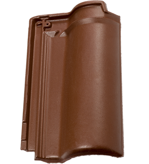 British Ceramics Roman Clay Roof Tile - Brown (Pallet of 288 tiles)