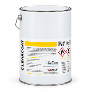 CLEARCOAT Transparent Polyurethane Resin Waterproof Coating - 5kg